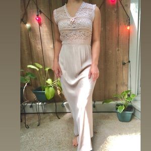 Vintage 40’s Silk Nightgown